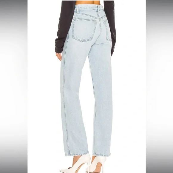 RE/DONE Originals 90s High Rise Loose in Perfect Light Indigo - Size 30 - Picture 2 of 8